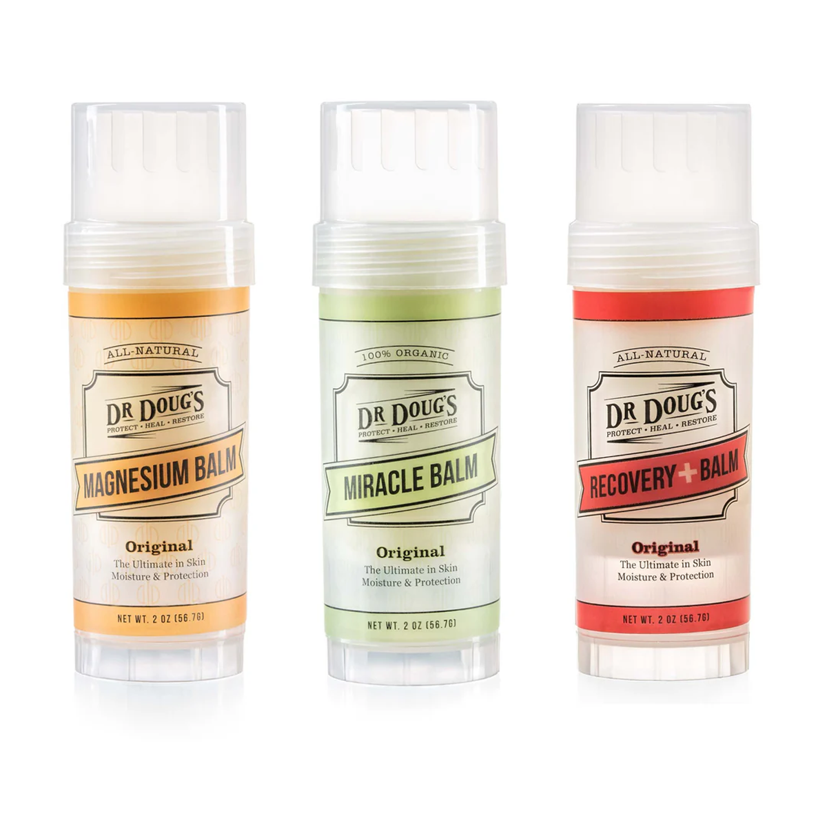 Dr. Doug's Bestsellers Toolkit: The Ultimate Organic Skincare Bundle for Natural Healing and Long-lasting Hydration