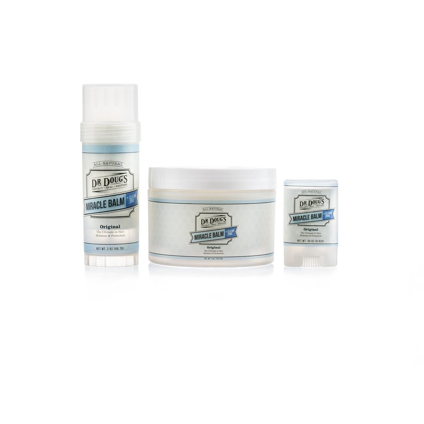 Miracle Balm + Clear Zinc - Dr. Doug's Miracle Balms