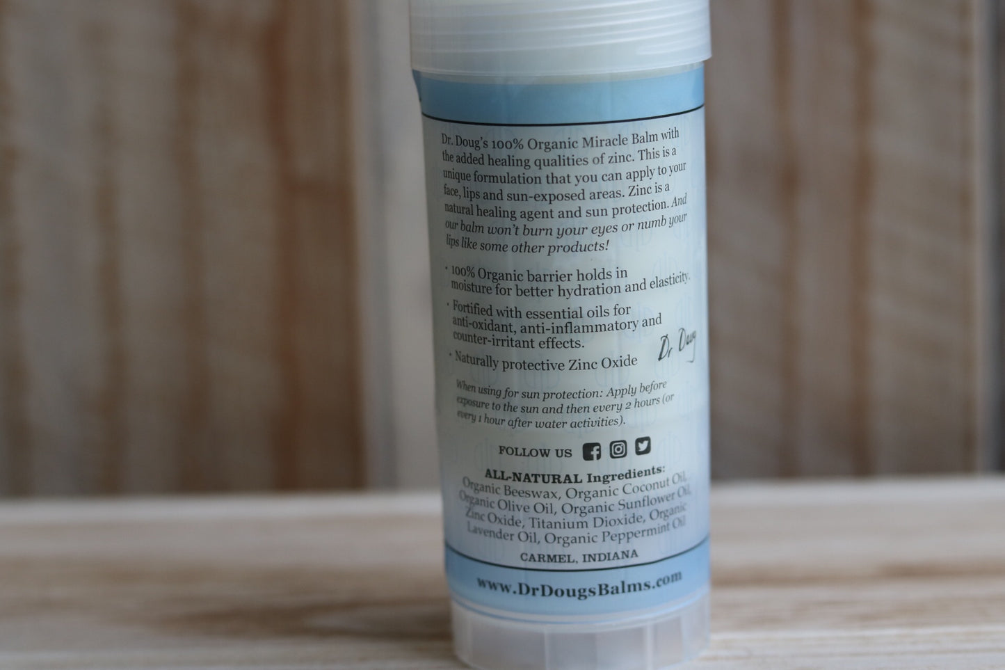 Miracle Balm + Clear Zinc - Dr. Doug's Miracle Balms