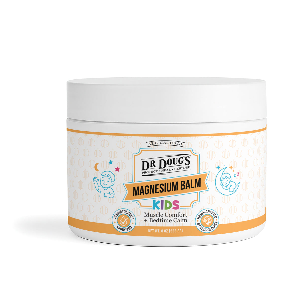Dr. Doug's Magnesium Kids, 8 oz jar