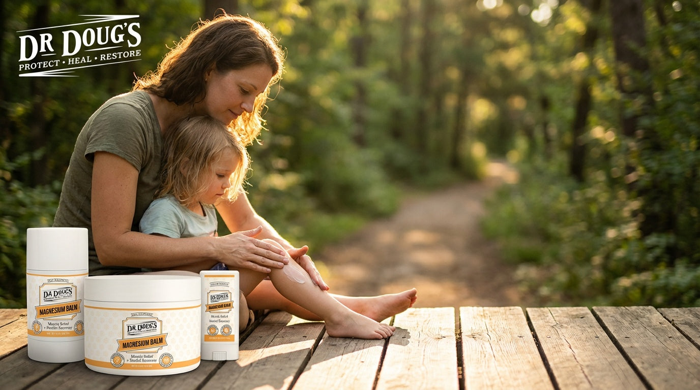 What are the main benefits of using magnesium balm for muscle recovery?