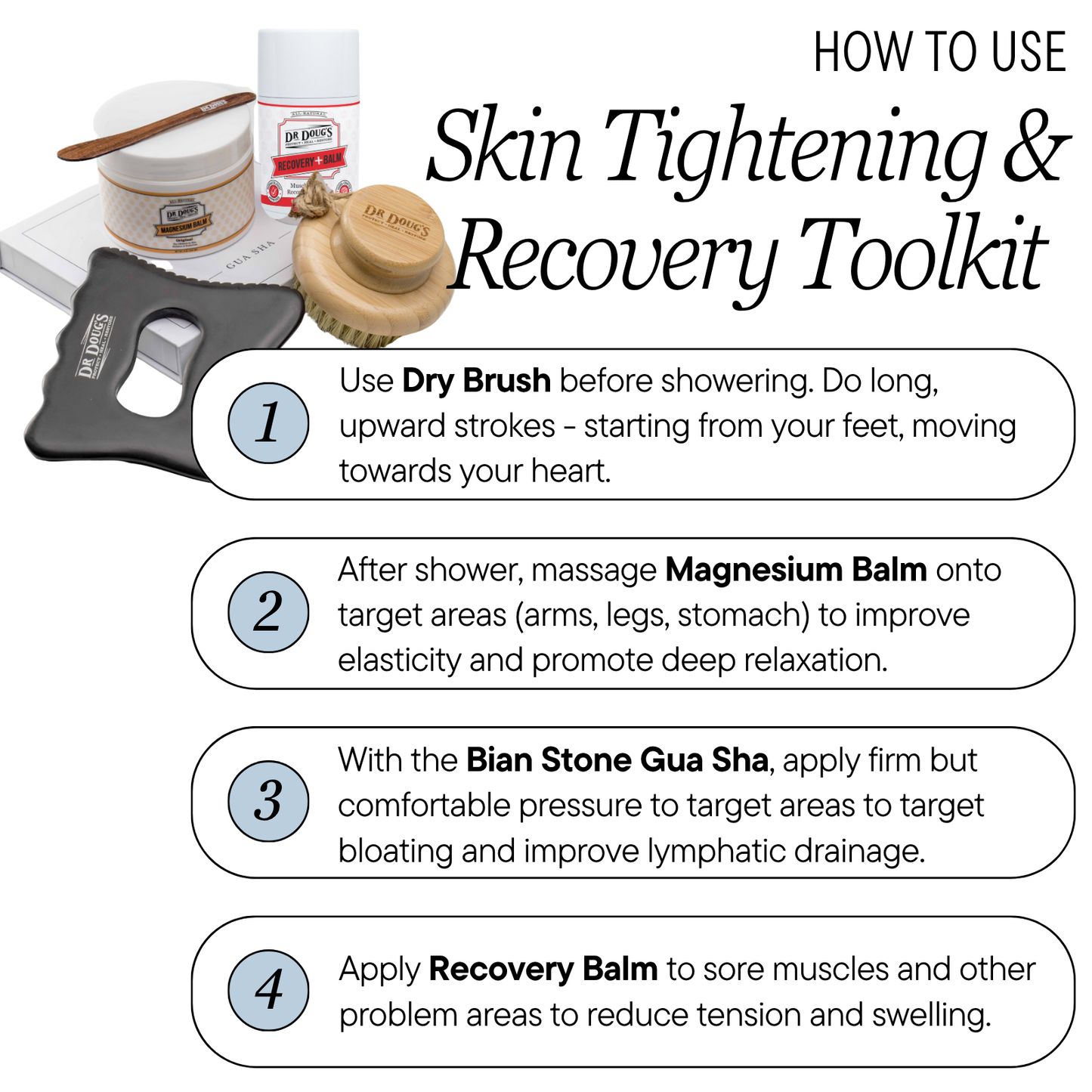 Skin Tightening & Recovery Toolkit – Transform Your Body, Elevate Your Wellness