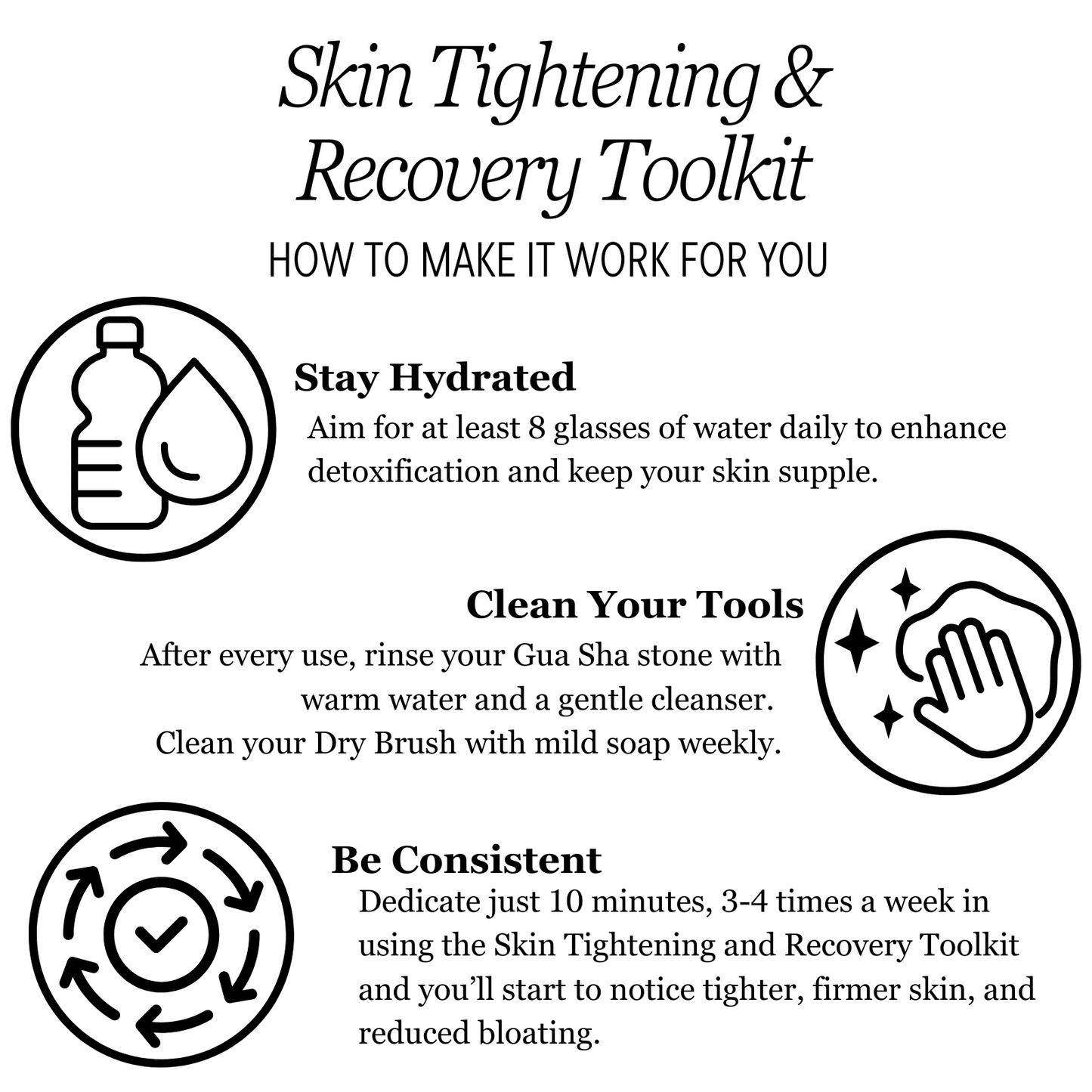 Skin Tightening & Recovery Toolkit – Transform Your Body, Elevate Your Wellness
