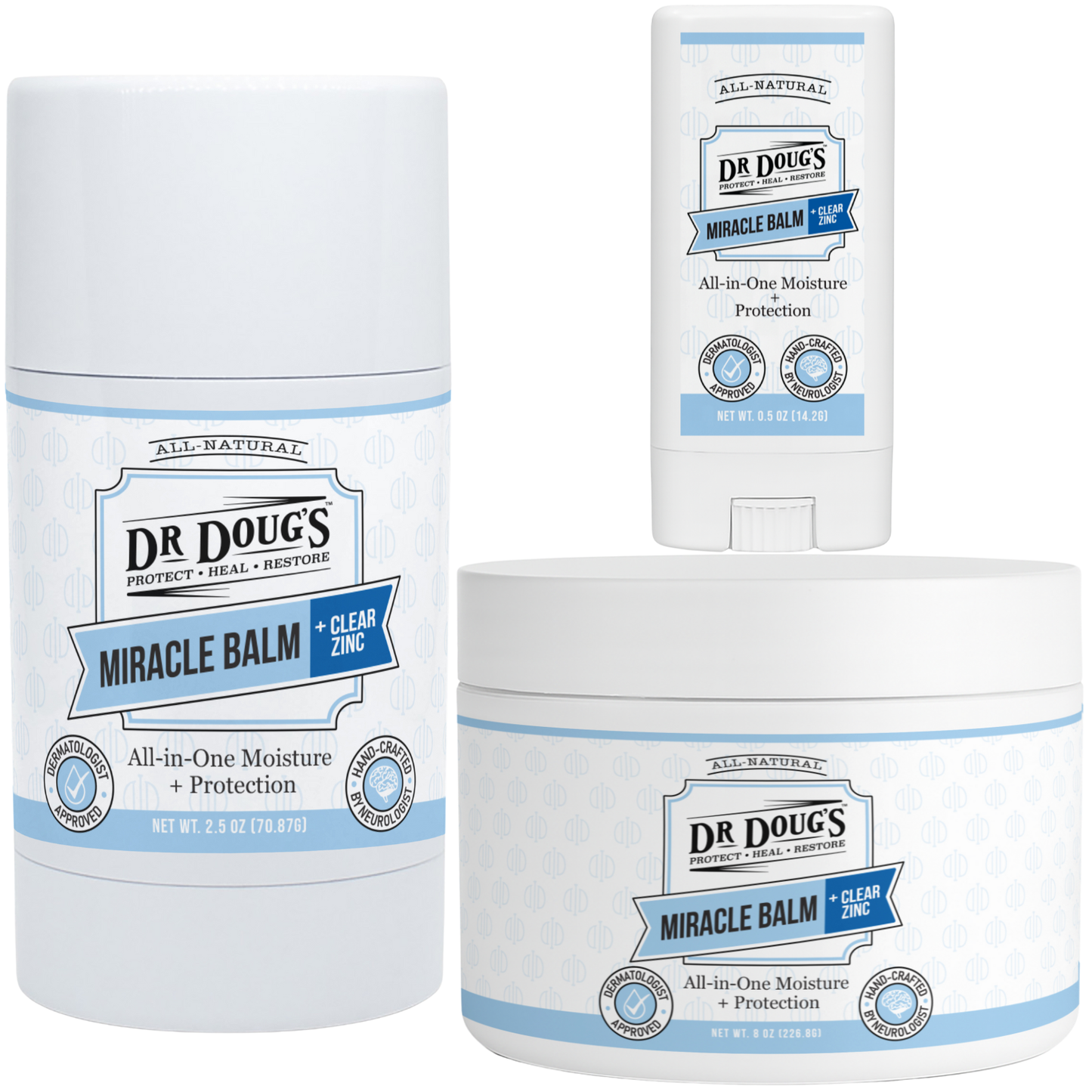 Miracle Balm + Clear Zinc