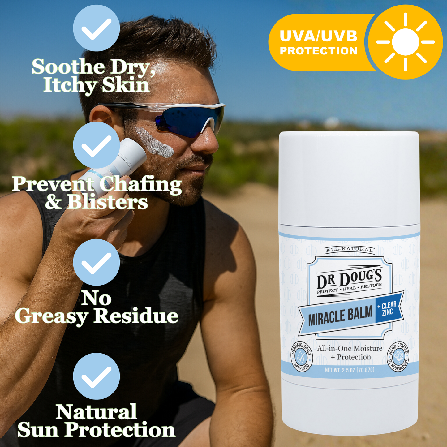 Miracle Balm + Clear Zinc