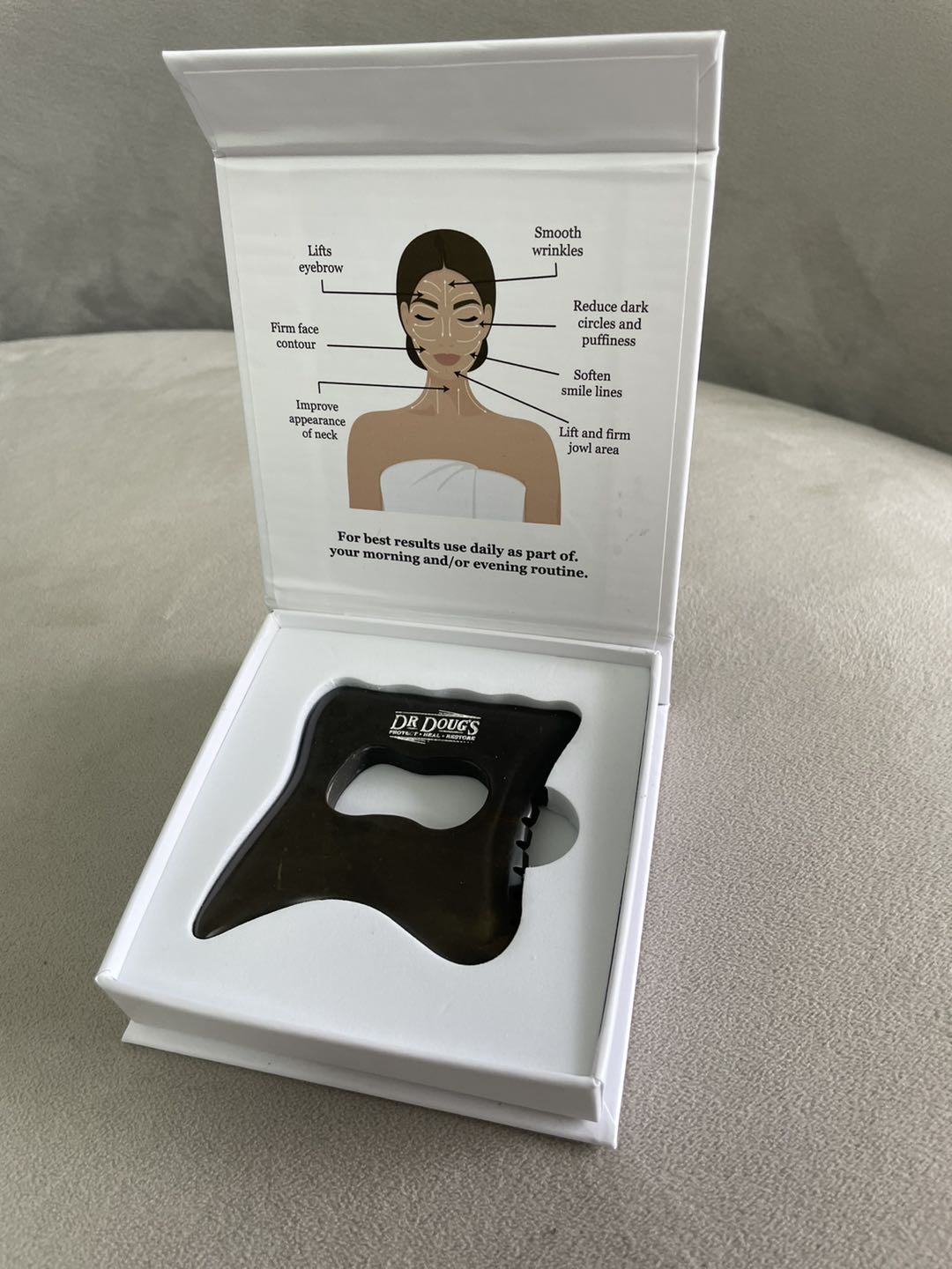 リラクゼーショングッズ medical GODSPA Dr. Doug's Bian Stone Gua Sha Collection – Lymphatic Massage