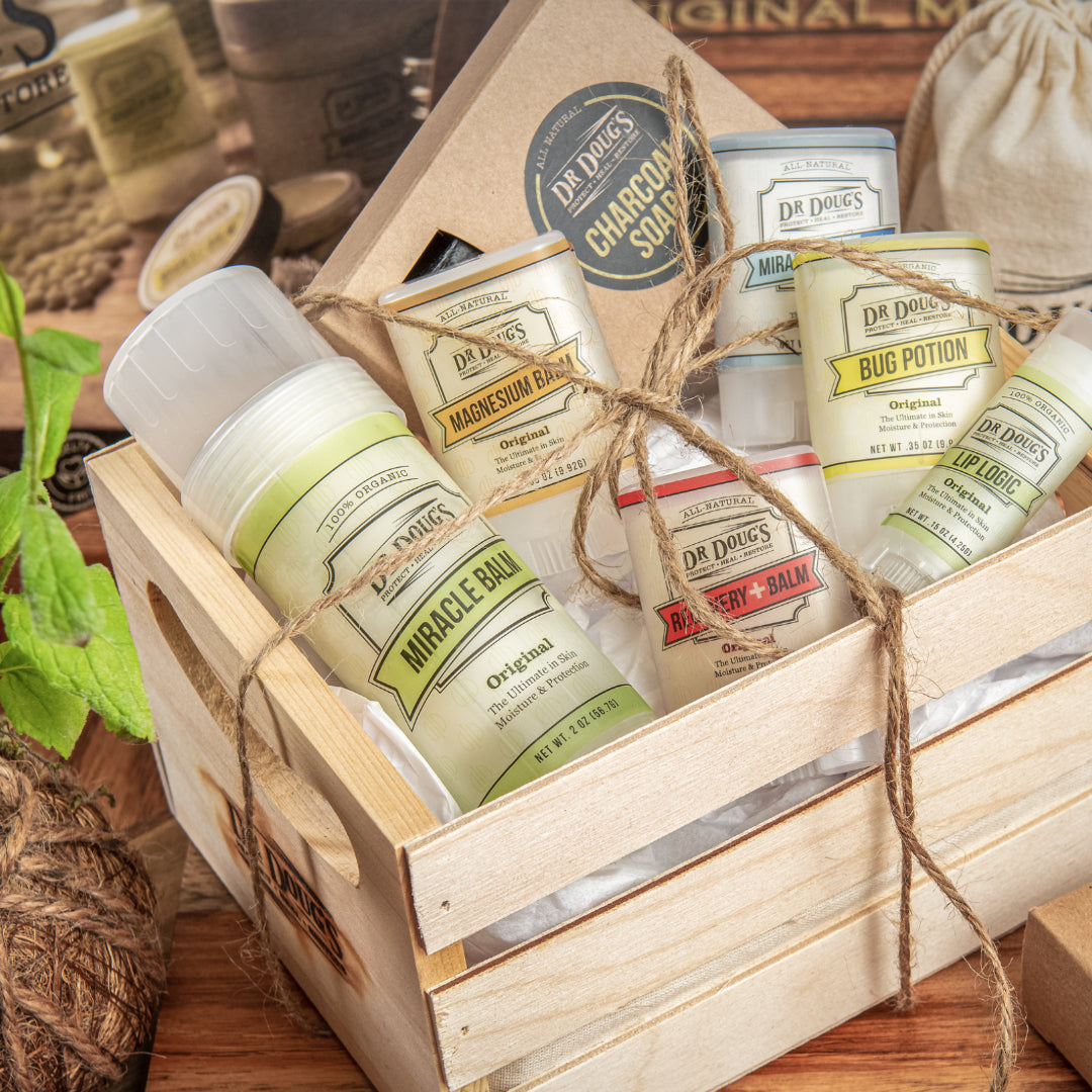 Gift Crate - Dr. Doug's Miracle Balms